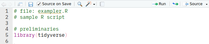 Add comments to the R script file Add comments to the R script file